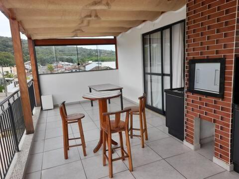 Апартаменты Cobertura Bom Retiro Жоинвили Экстерьер фото